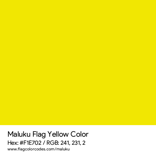 Yellow - F1E702