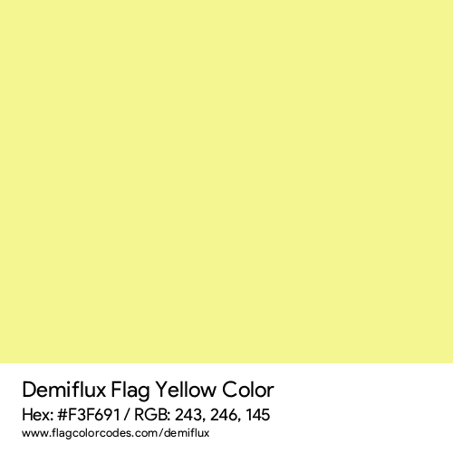 Yellow - F3F691