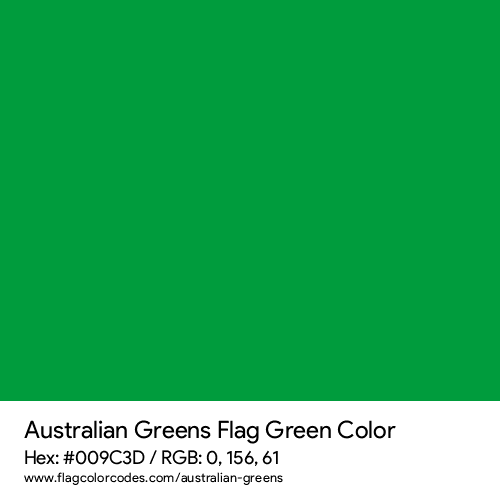 Green - 009C3D