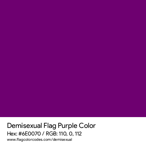 Purple - 6E0070