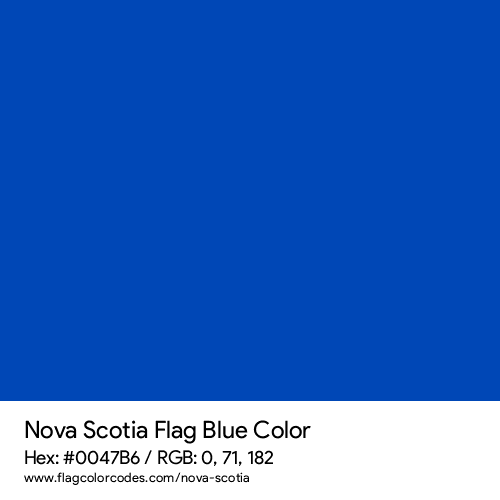 Blue - 0047B6