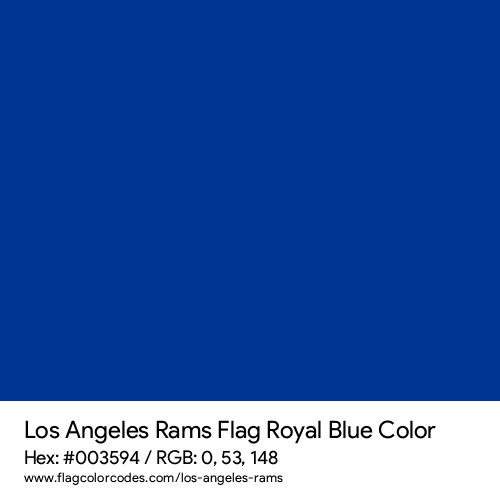 Royal Blue - 003594