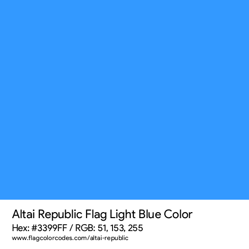 Light Blue - 3399FF