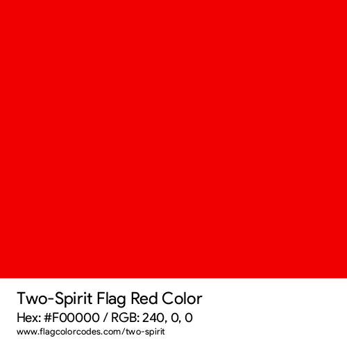 Red - F00000