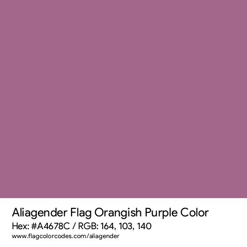 Orangish Purple - A4678C