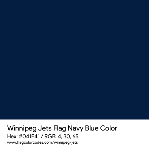 Navy Blue - 041E41
