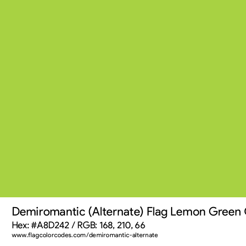 Lemon Green - A8D242