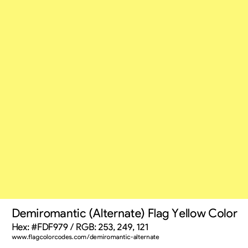 Yellow - FDF979
