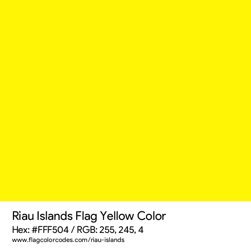 Yellow - FFF504