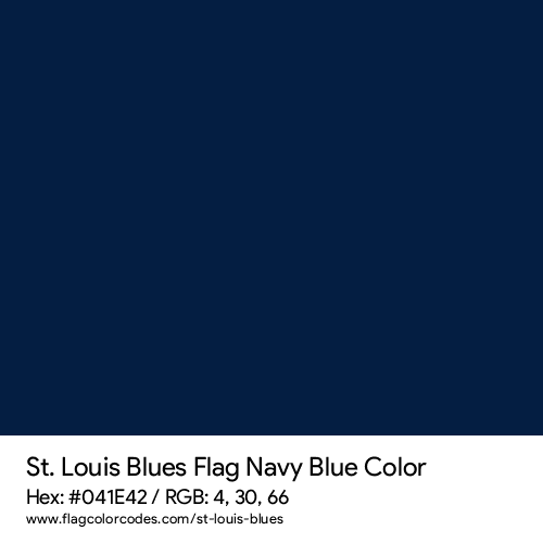 Navy Blue - 041E42