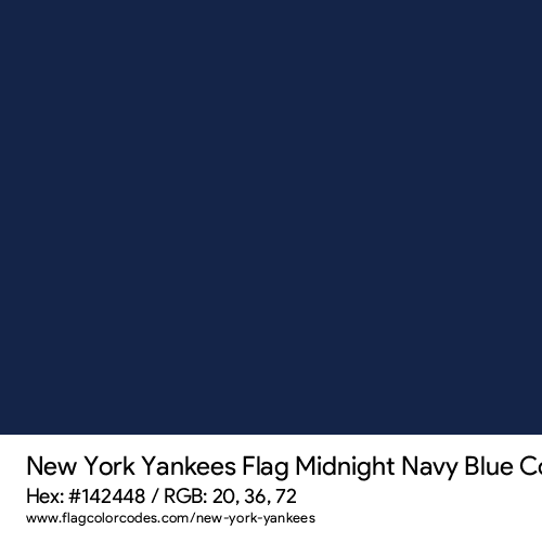 Midnight Navy Blue - 142448