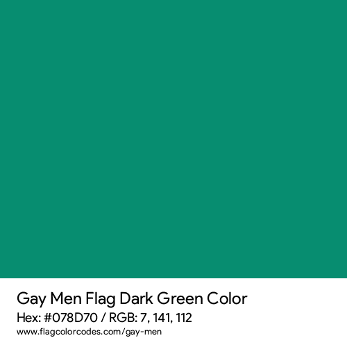 Dark Green - 078D70