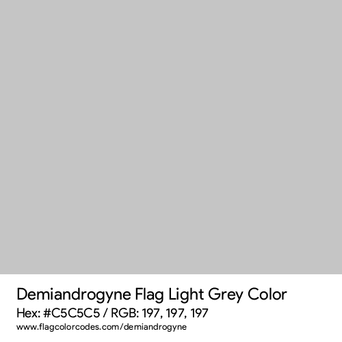 Light Grey - C5C5C5