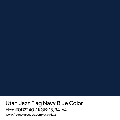 Navy Blue - 0D2240
