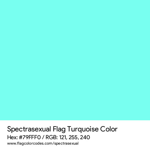 Turquoise - 79FFF0