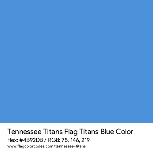 Titans Blue - 4B92DB