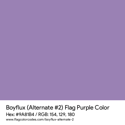 Purple - 9A81B4