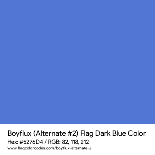 Dark Blue - 5276D4