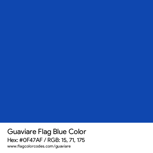 Blue - 0F47AF