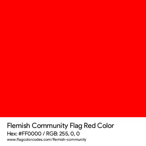 Red - FF0000