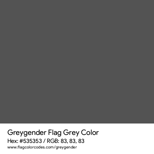 Grey - 535353