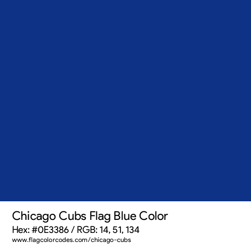 Blue - 0E3386