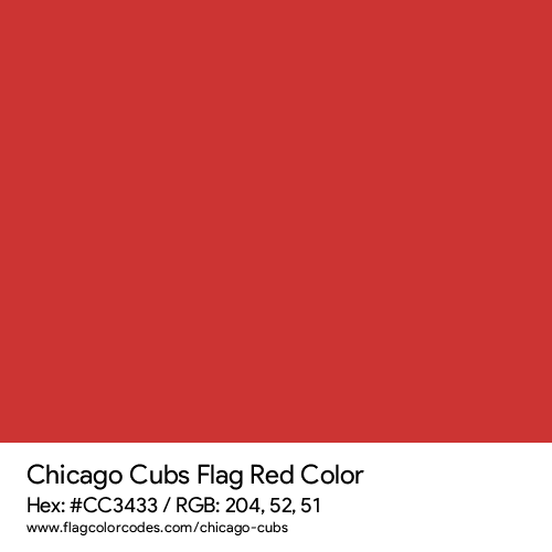 Red - CC3433