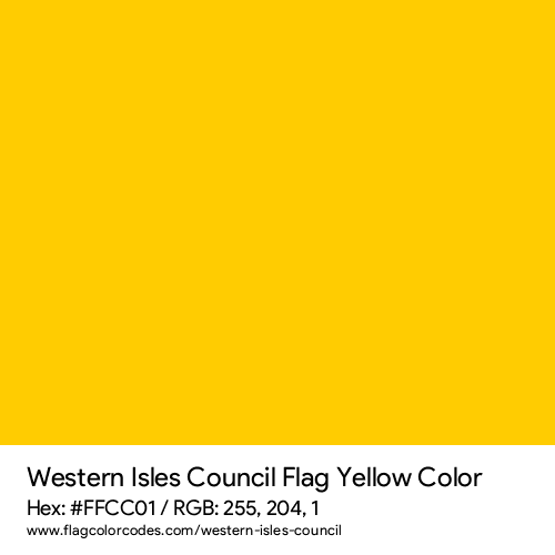 Yellow - FFCC01