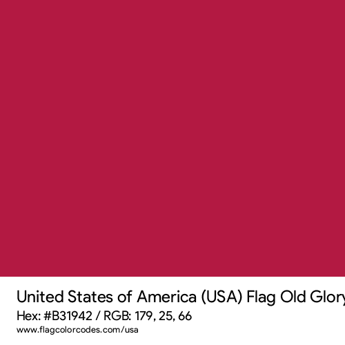 Old Glory Red - B31942