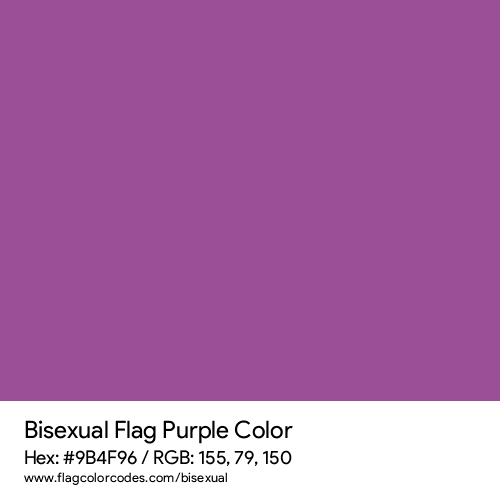 Purple - 9B4F96