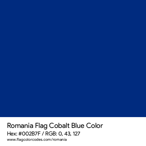 Cobalt blue - 002B7F