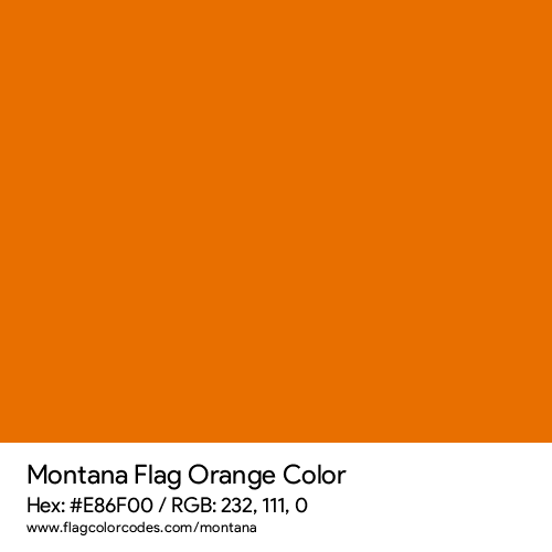 Orange - e86f00