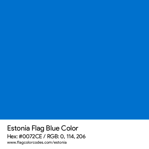 Blue - 0072CE