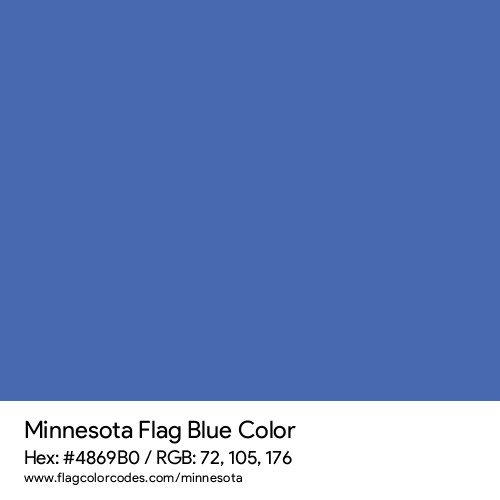 Blue - 4869B0