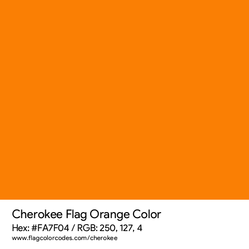 Orange - FA7F04