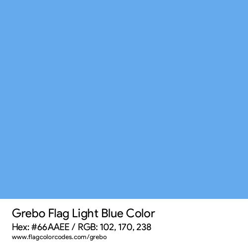 Light Blue - 66AAEE