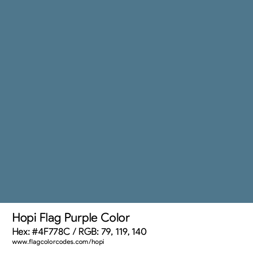 Purple - 4F778C