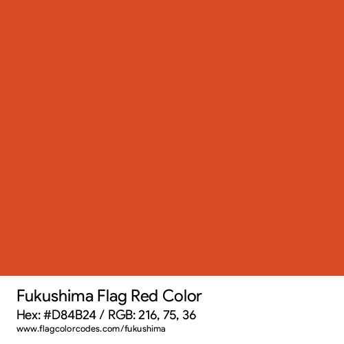 Red - D84B24