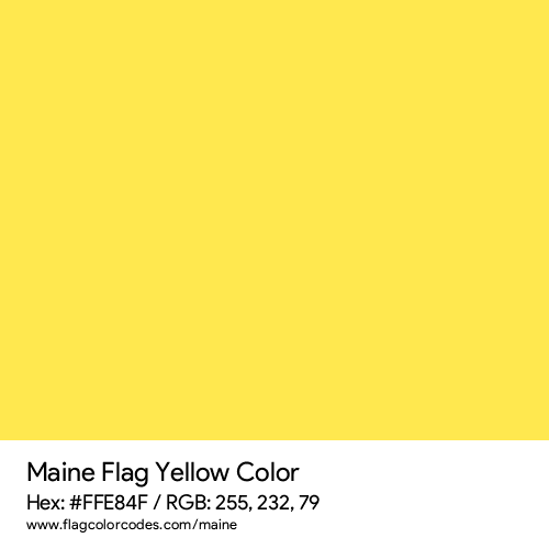 Yellow - ffe84f