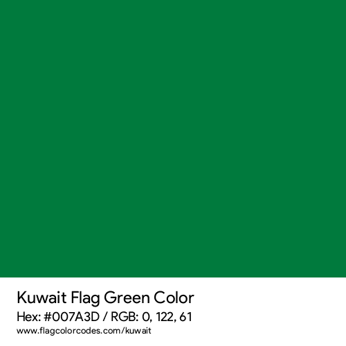 Green - 007A3D