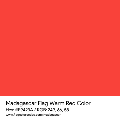 Warm Red - F9423A
