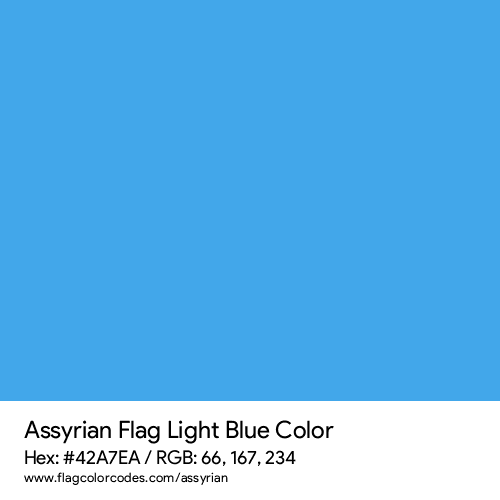 Light Blue - 42A7EA