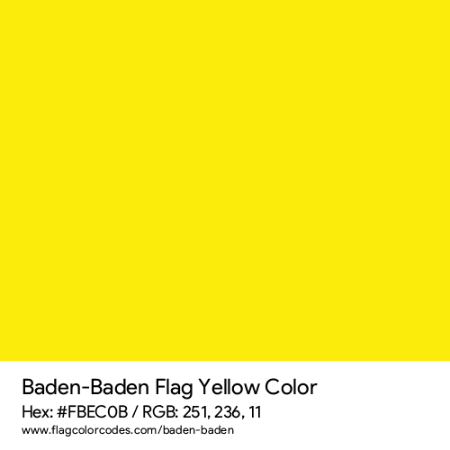 Yellow - FBEC0B
