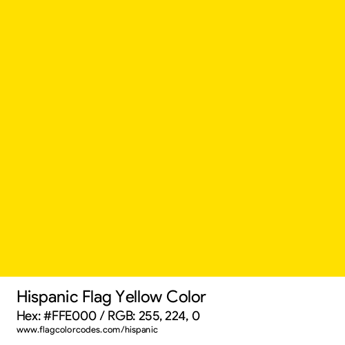 Yellow - FFE000