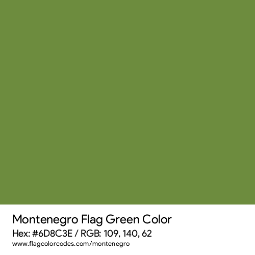 Green - 6D8C3E