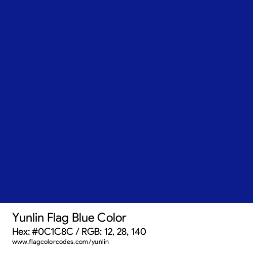 Blue - 0C1C8C