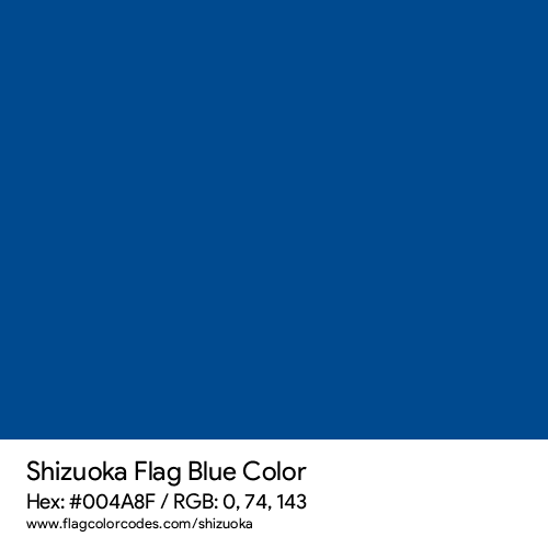 Blue - 004A8F