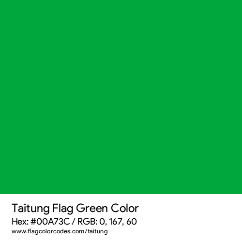 Green - 00A73C