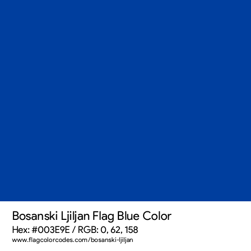 Blue - 003E9E