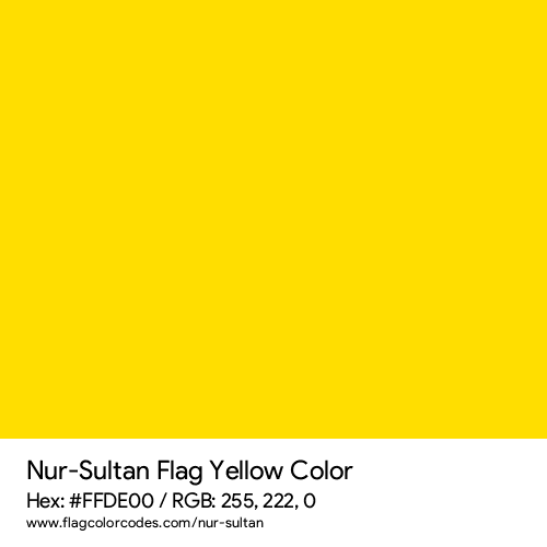 Yellow - FFDE00